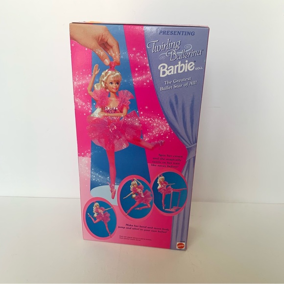 Twirling Ballerina Barbie - In Box - collectible- 1995 - Picture 5 of 7